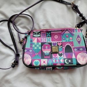 Disney Dooney & Bourke Pouchette - 2016 Small World Print